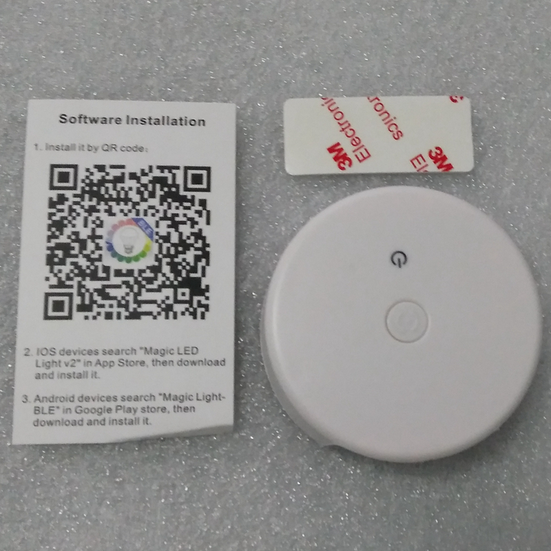 改装游艇房车用LED灯调光器控制器,彩色调光器,带手机蓝牙控制