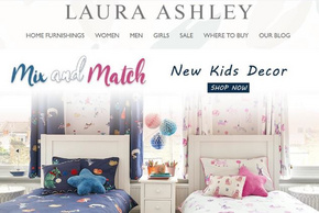 英国家居时尚品牌 Laura Ashley 将把中国市场作为发展重点