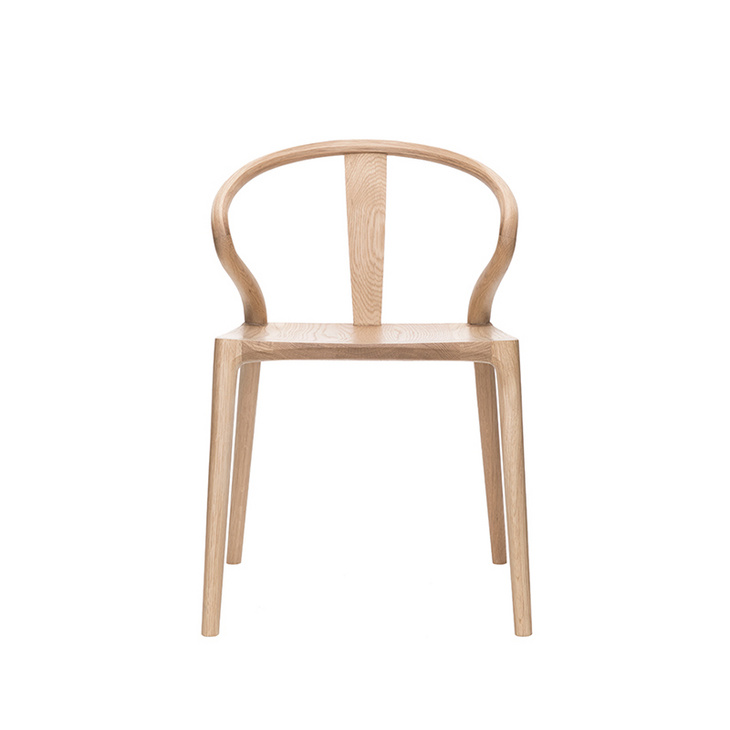 时慢  现代中式 木兰椅 实木书椅