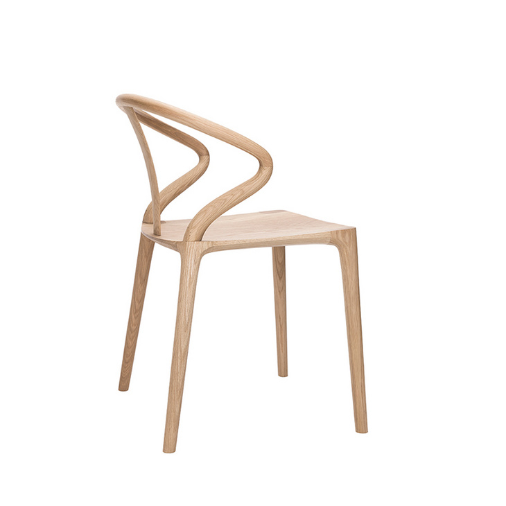 时慢  现代中式 木兰椅 实木书椅