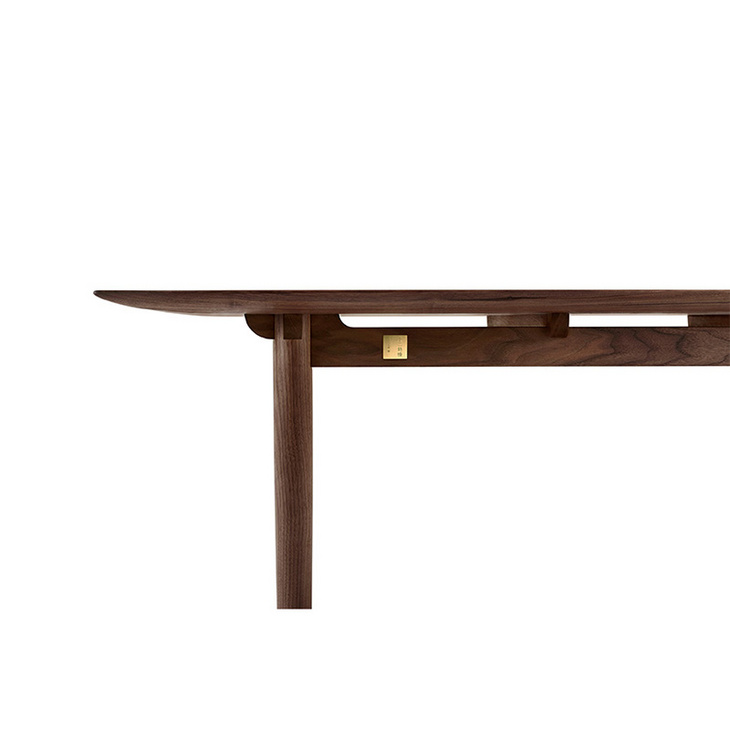 时慢  现代中式 一堂桌 实木书桌