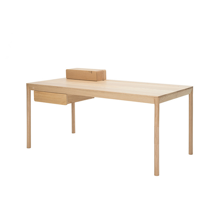 时慢  现代中式 有闲实木书桌