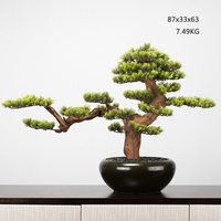 新中式仿真盆景花藝擺件FD1811-5