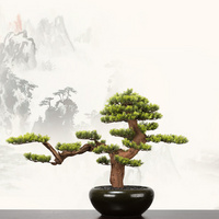 新中式仿真盆景花藝擺件FD1811-5