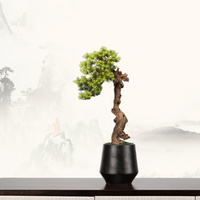新中式仿真盆景花藝擺件FD1811-6