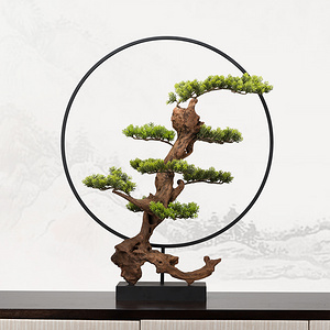 新中式仿真盆景花艺摆件FD1811-11