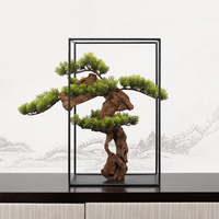 新中式仿真盆景花藝擺件FD1811-12A