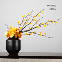 新中式仿真盆景花藝擺件FD1811-24