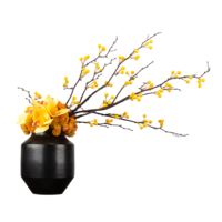 新中式仿真盆景花藝擺件FD1811-24