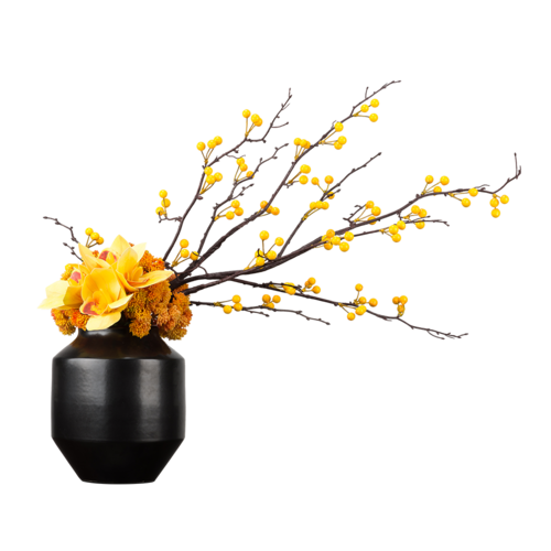 新中式仿真盆景花藝擺件FD1811-24