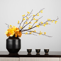 新中式仿真盆景花藝擺件FD1811-24