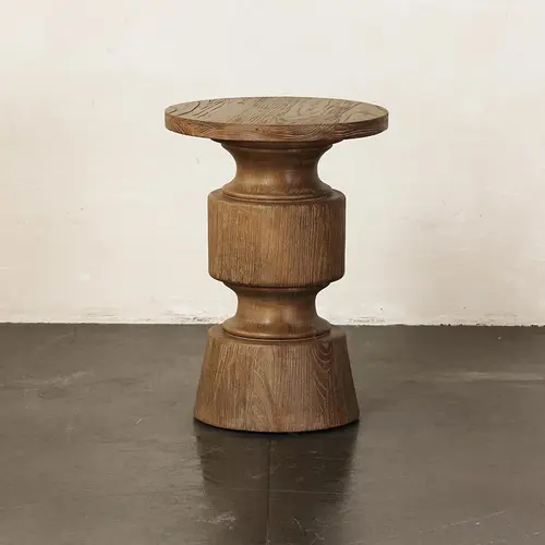 KFV03501 Wooden Tea Table Nordic Industrial Style