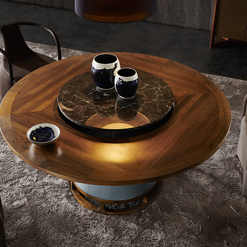 Du Series Modern Chinese Dining Table, Chinese Round Table