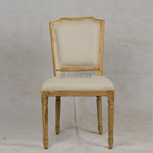 European classical style white oak dining chair S4013