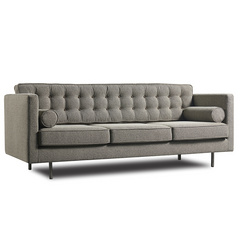 Nordic Style 3 Seater Fabric Sofa Set Scandinavian Sofa for living room