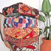 Roomology摩洛哥进口手工羊毛坐垫