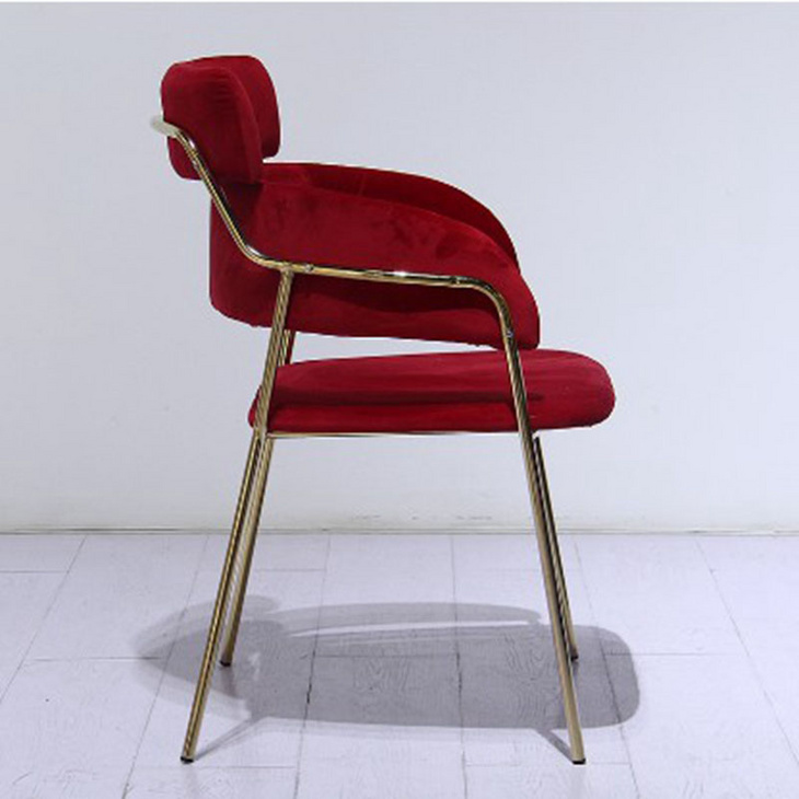 时尚创意设计师酒吧椅子高端梳妆椅商用会客椅