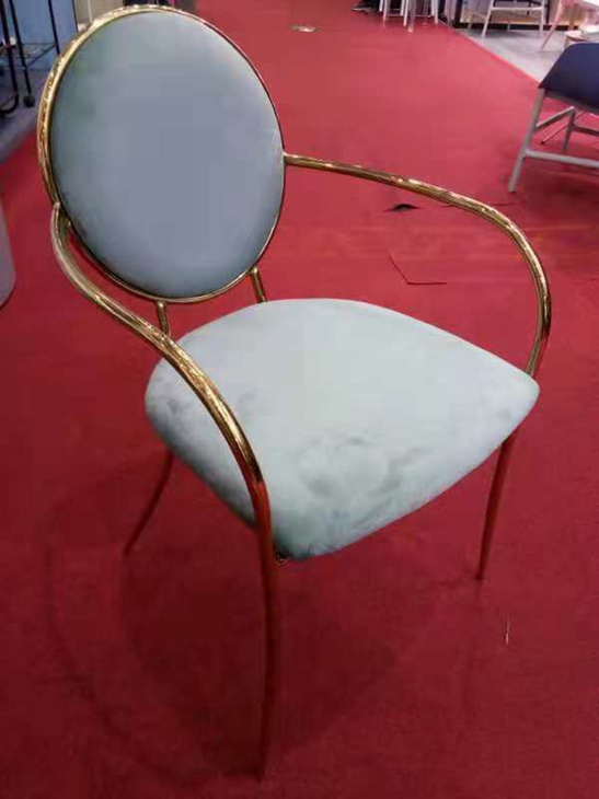 复古优雅美人椅流线型扶手休闲椅古典家居