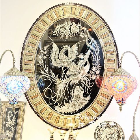 Persia time Iran imports exquisite hanging painting copper carving products pure handmade craft decorative features