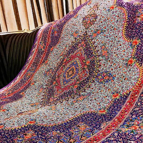 Persian time Iran handmade high-end silk carpet