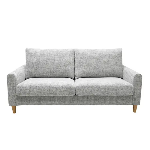 Modern Style Simple Fabric Sofa Grey
