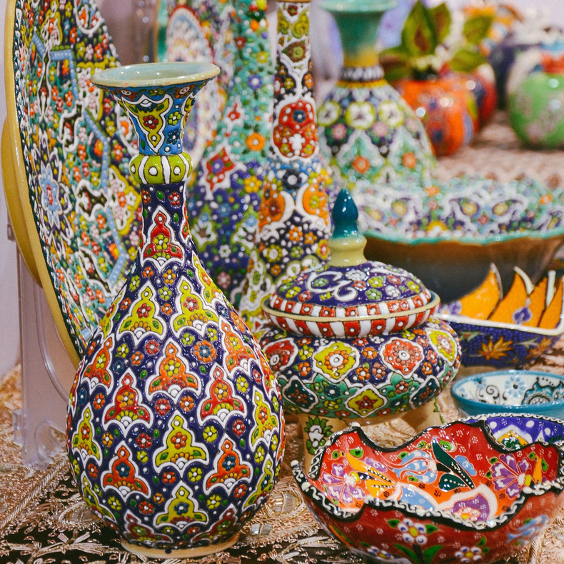 Persian Time Exotic Ceramics Mina