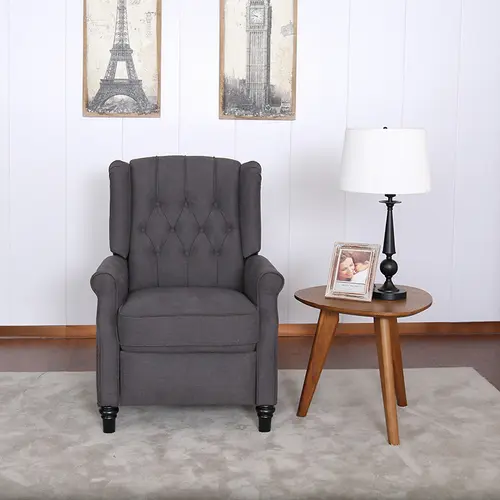 Leisure chair dark grey