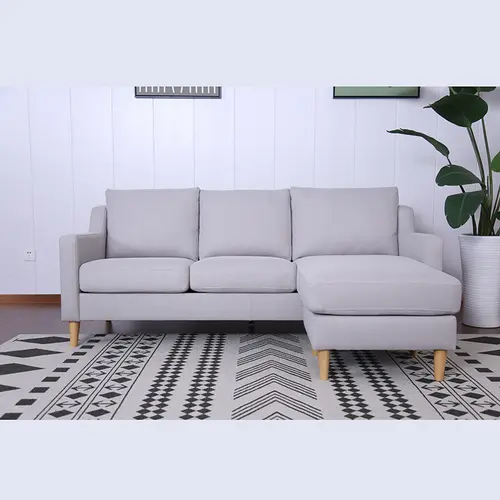Modern Style White Sofa Living Room