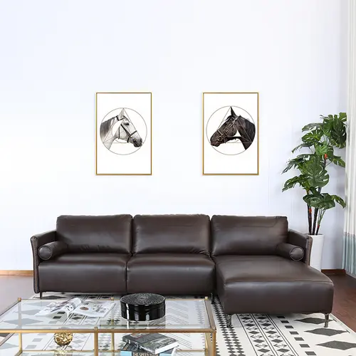 Classical Style Leather Sofa