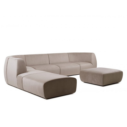 Modern Minmalist L-shaped Multi Seater Sofa