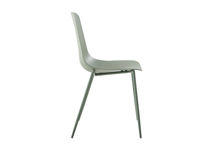 FL-1661 薄荷绿塑料椅^