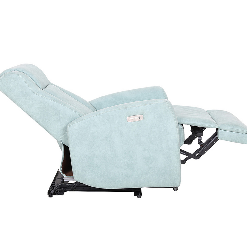 Rico Power Light Green Recliner