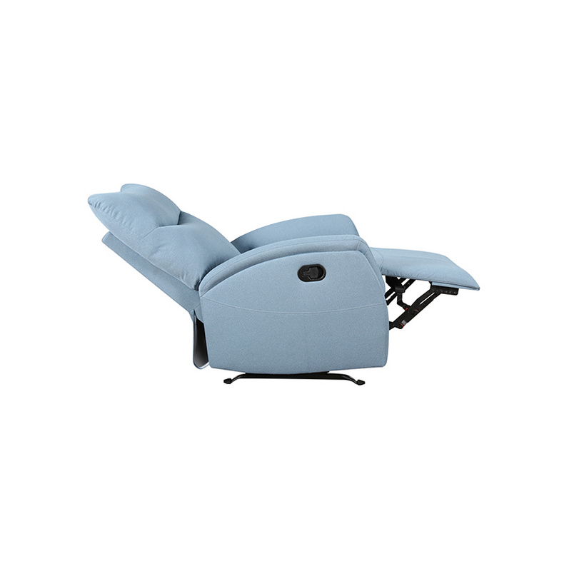 Mika Glider Light Blue Recliner