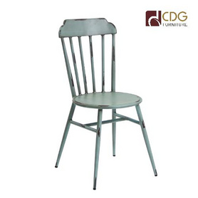 723-H45-Alu 皇冠椅 餐椅 咖啡椅 铁椅 铝椅 欧美仿古椅