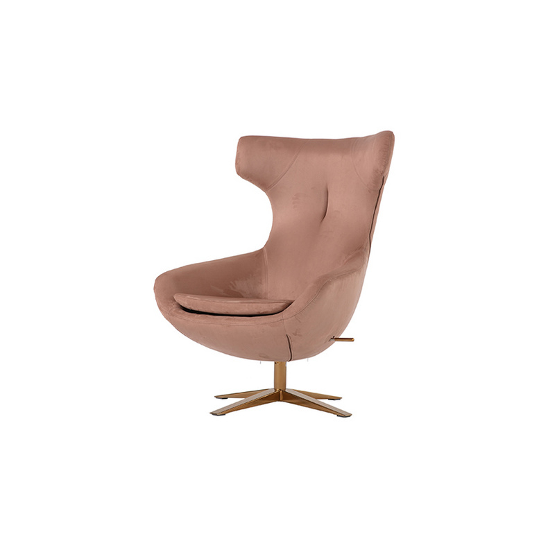 Modern Champagne Single Sofa Armchair