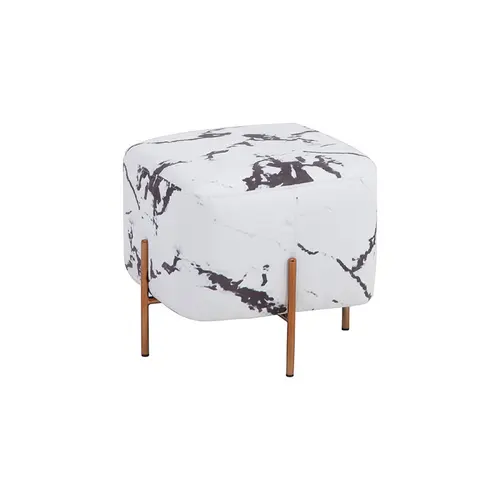 Black and White Ink Stool