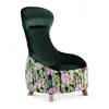 Modern Dark Green Lounge Chair