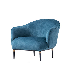 Modern Blue Armchair