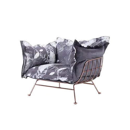 Postmodernist Industrial Style Friend Sense Single Sofa