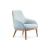 Blue Fabric Sofa Armchair