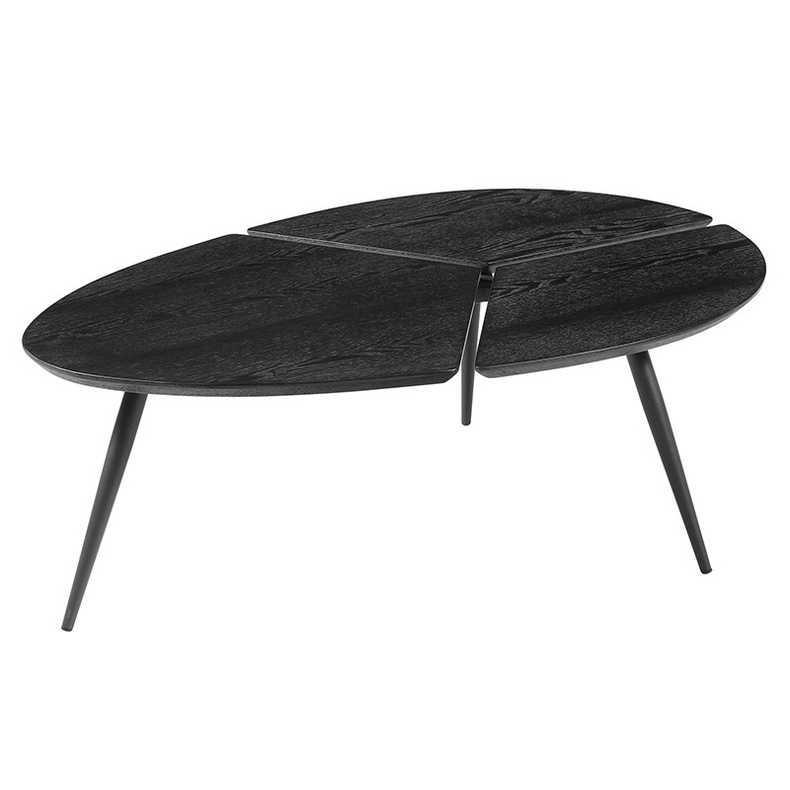 MS-3408  Modern Black Coffee Table