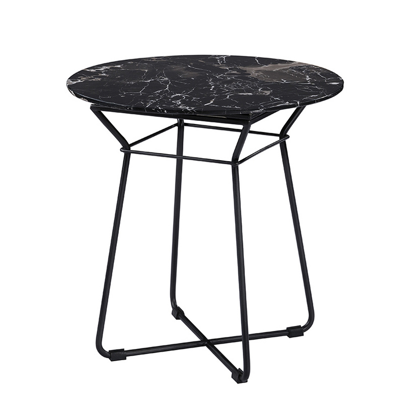 Black Marble Coffee Table Modern