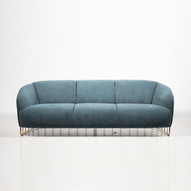 Modern Stylish Minimalist Three-seater Sofa