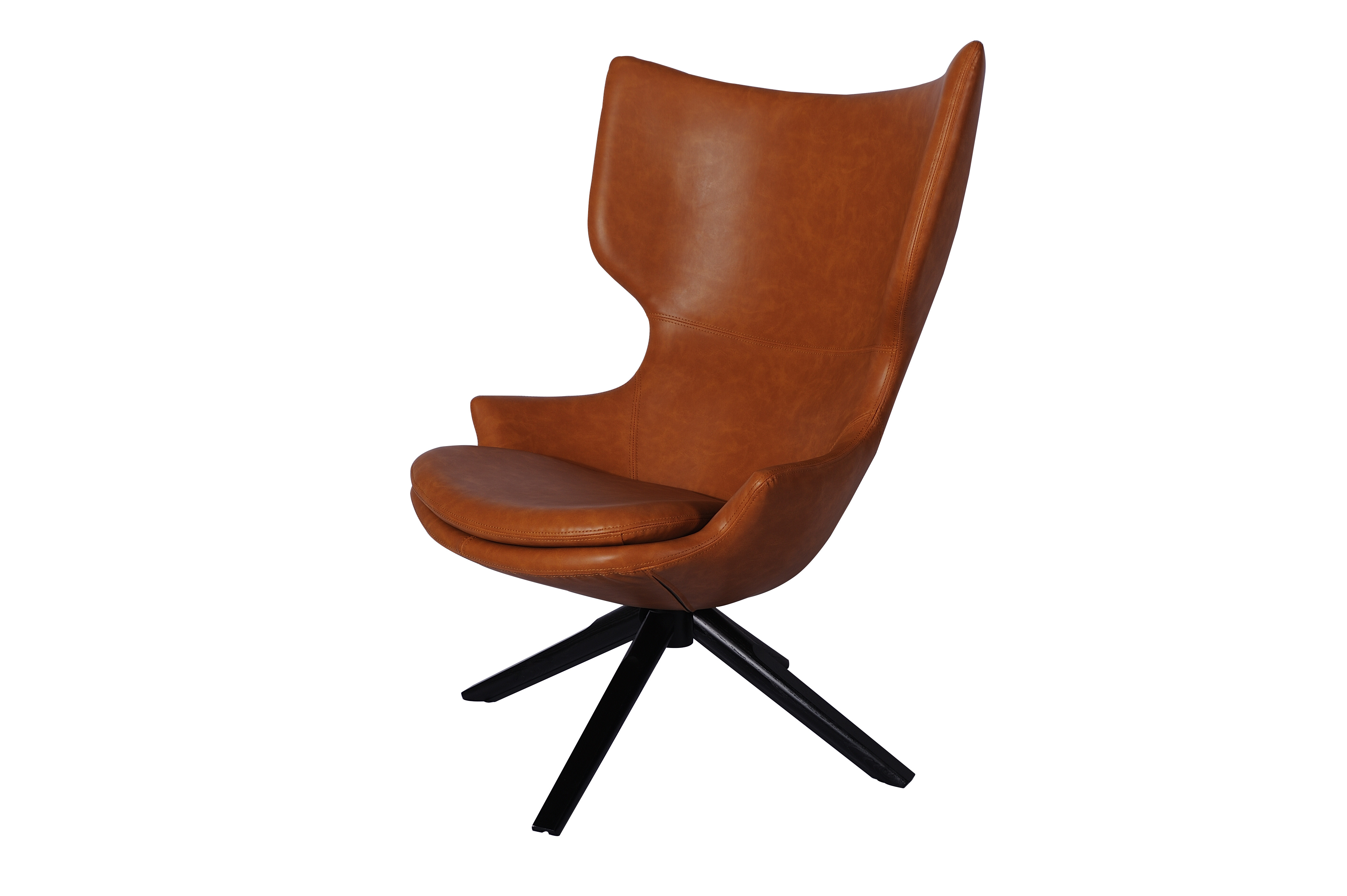 Tengye TENGYE new Nordic cowhide egg chair creative revolving sofa chair leisure chair DY-16