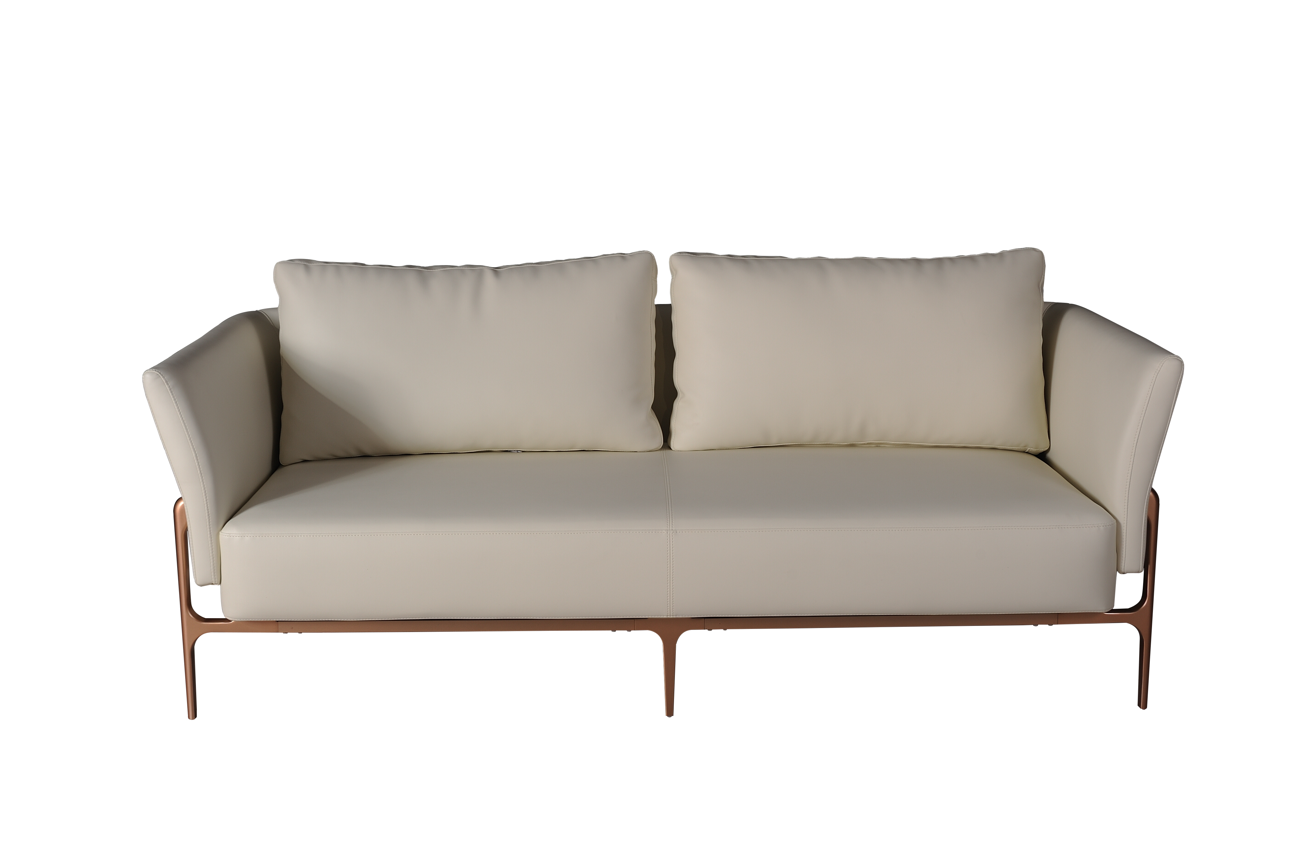 Tengye TENGYE new light luxury designer sofa stainless steel brushed brass living room leisure sofa SF-818