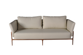 Tengye TENGYE new light luxury designer sofa stainless steel brushed brass living room leisure sofa SF-818