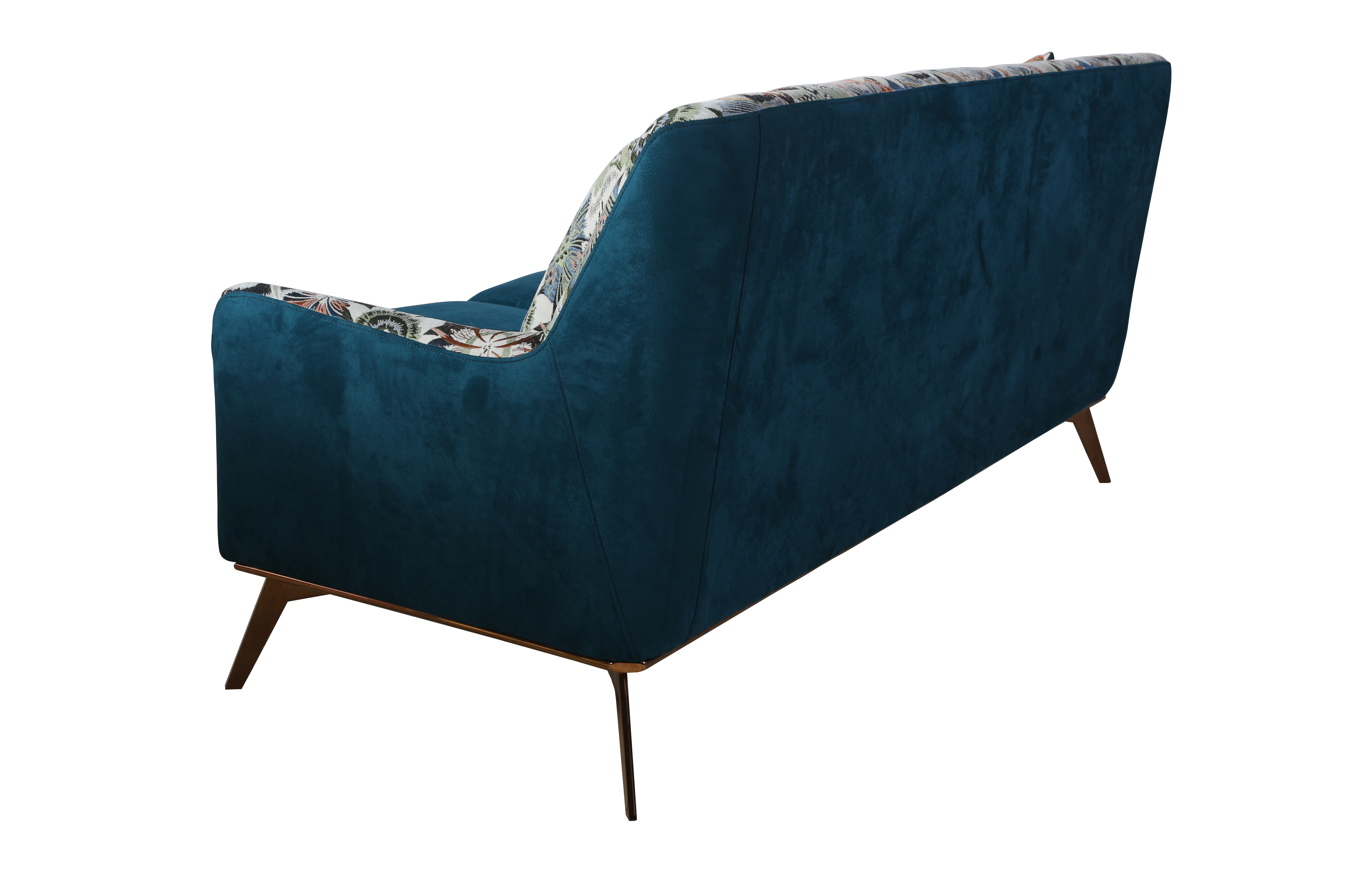 Tengye TENGYE new modern light luxury designer sofa stainless steel living room fabric sofa SF-819