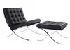 Tengye TENGYE Nordic Barcelona chair head layer cowhide office modern fashion negotiation sofa reclining chair TY-801
