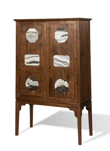 Black Walnut Storage Cabinet