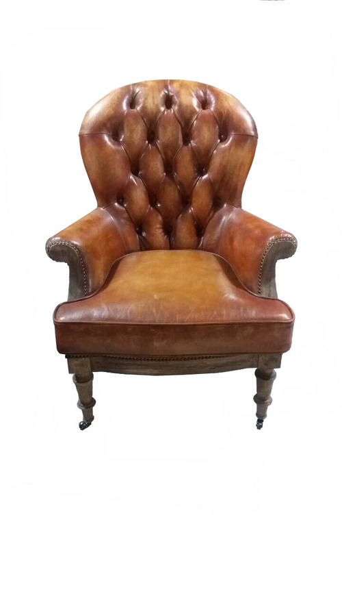 leather sofa